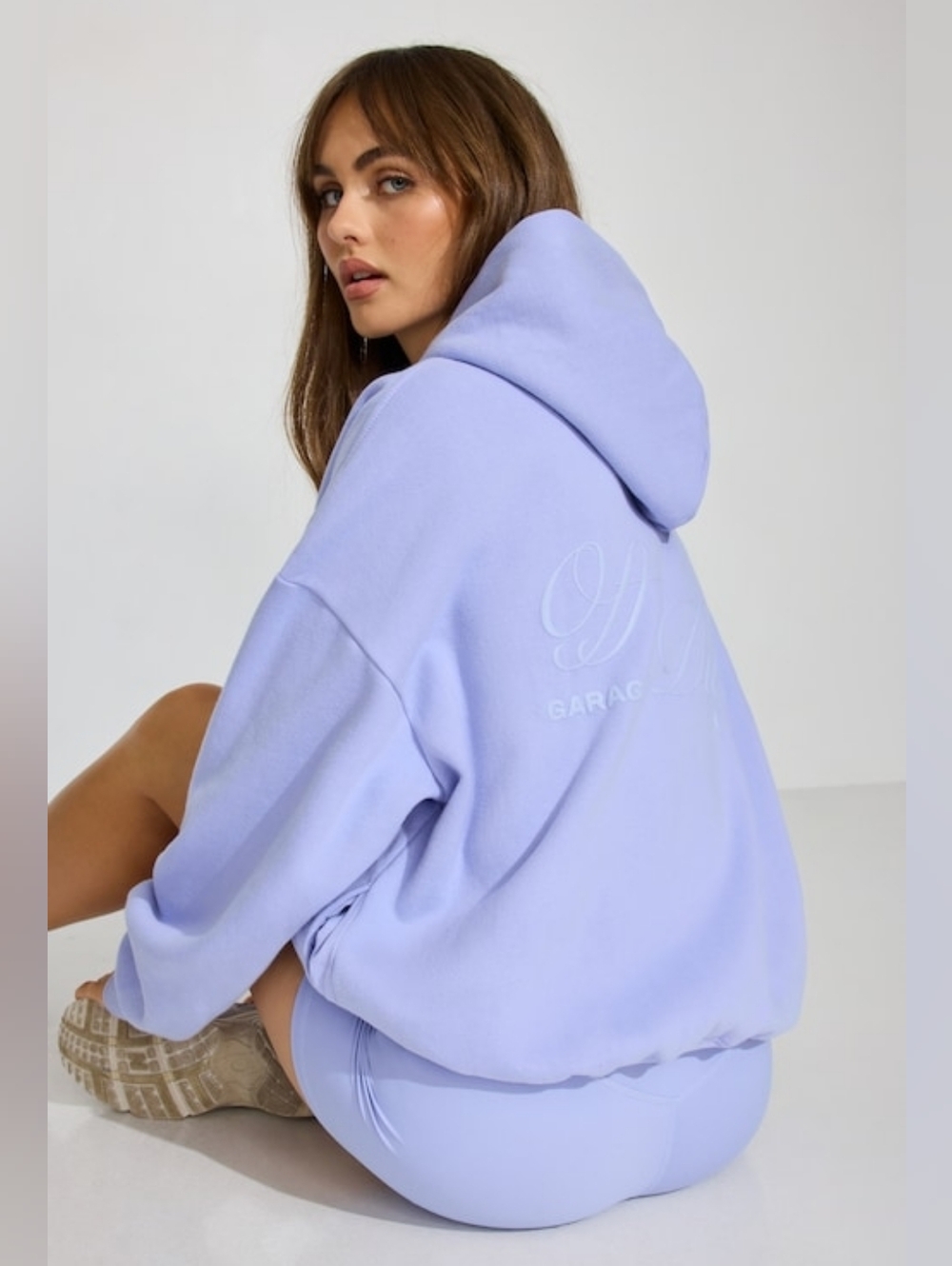 Garage Off Duty Lilac Hoodie - Picture 2 of 2